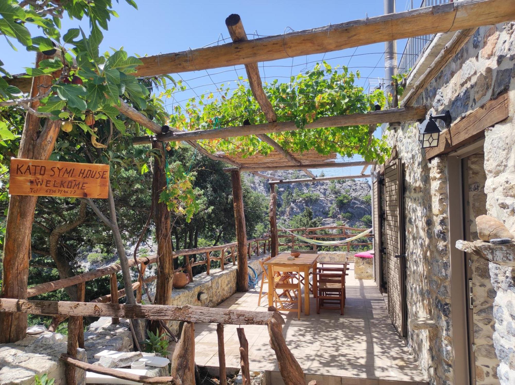 Kato Symi House Villa Kato Simi Exteriör bild